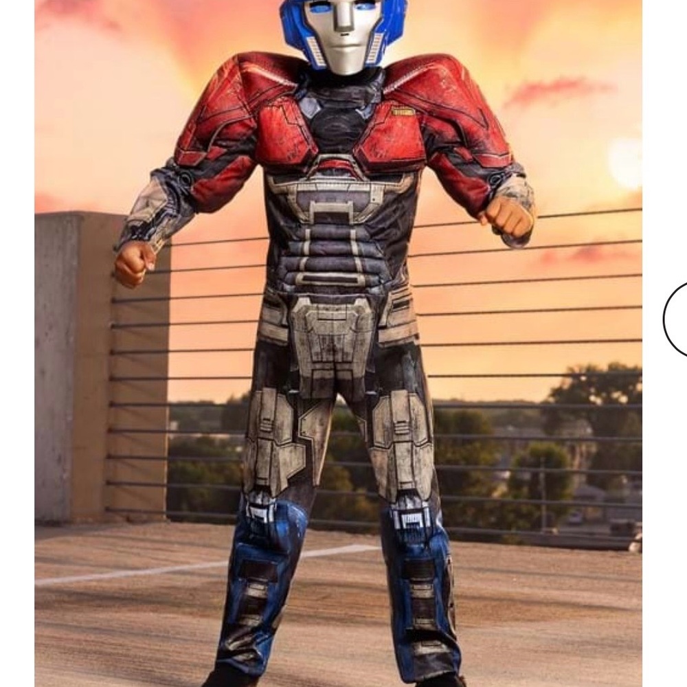 Kids Robot Costume - Red and Blue - Picture 8 of 9